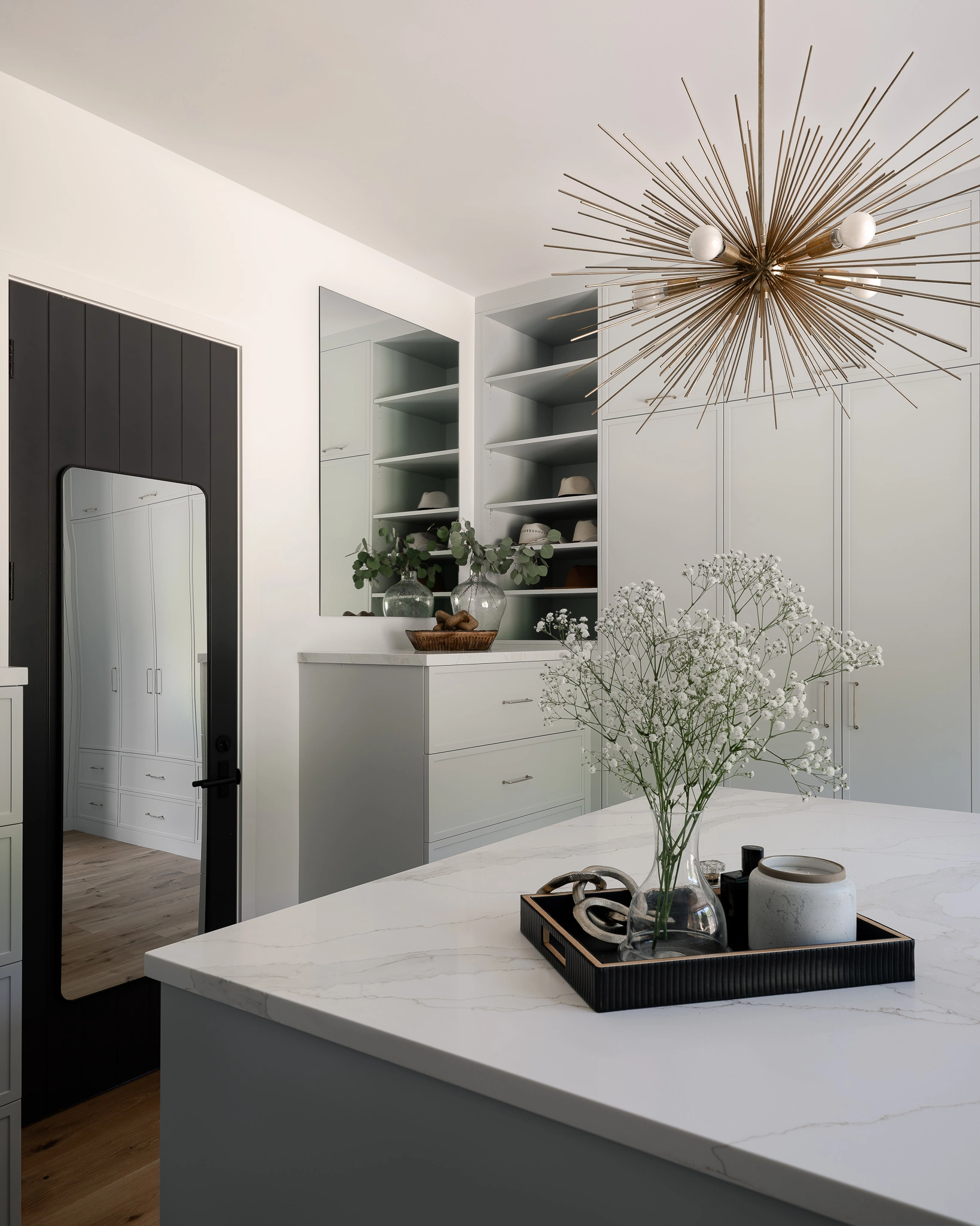 Nickels Cabinets cabinetry detail — architectural photographer Bozeman Montana, Resolute Ridge